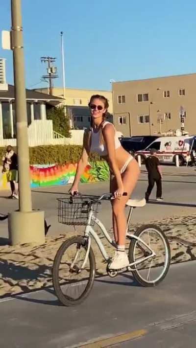 Op de fiets