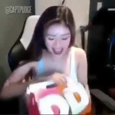 Imagine when she's moaning