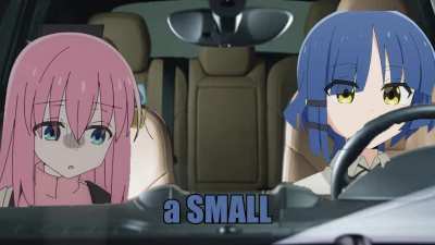 Ryo and Bocchi go to the drive-thru