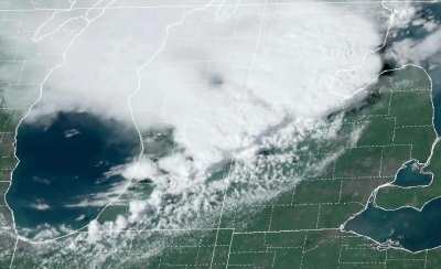 Reupload: today's storms moving through southern lower