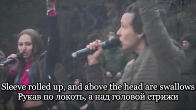 Russian Soldiers rapping about the T-14 "Armata" tank