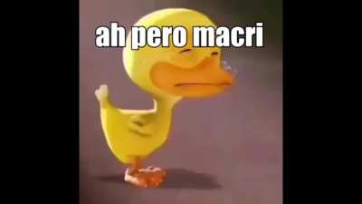 ah pero macri