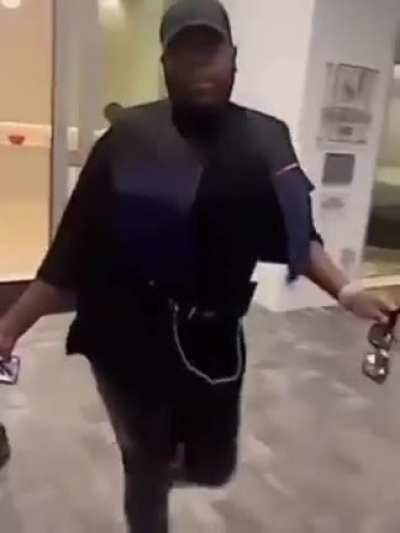 Aetwhore leaving the Arataki gang's hideout after having his daily "wrestling matches" with the entire gang and stealing all their mora