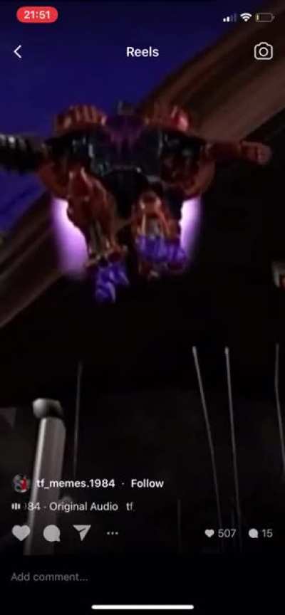 Megatron slap
