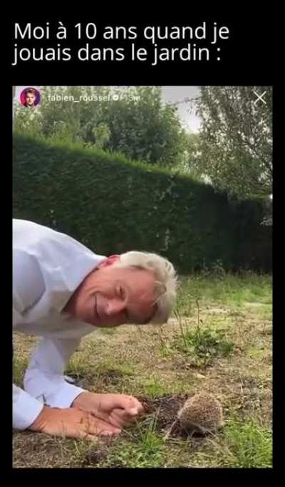 Le copinou du jardin
