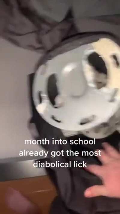 Only a month into school and he already hit the jackpot