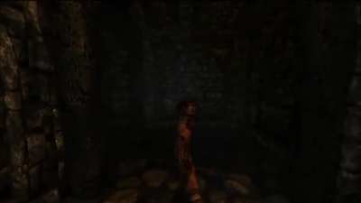 My friend was playing Amnesia and...