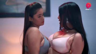 Pooja Singh Rajpoot & Priyanka Chaurasia desi hot lesbian 1