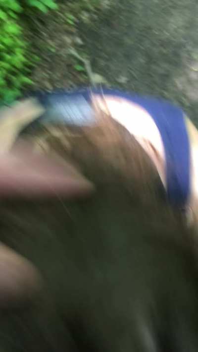 Took my bestie on a hike. Made sure to finish him off on the trail.