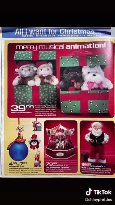 A Target holiday ad from 1999.