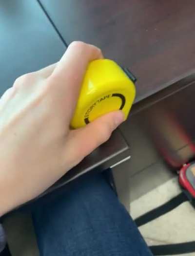 Boss gave me this measuring tape because it had &ldquo;great accuracy&rdquo;