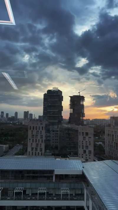 View from my office window 💙🥺