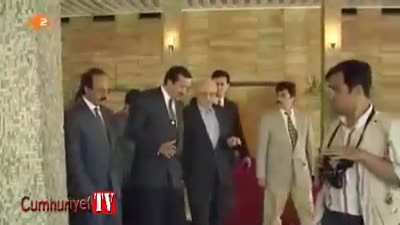 Recep Tayyip Erdoğan İstanbul belediyesinde Fetullah G&uuml;len'i ağırlıyor