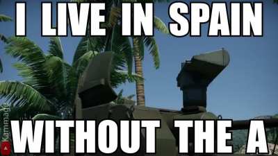 I live in Spain