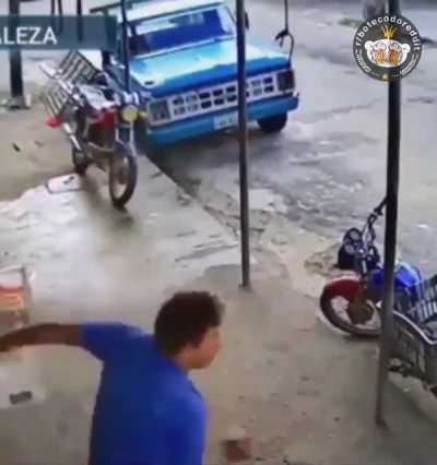 Frango voador!