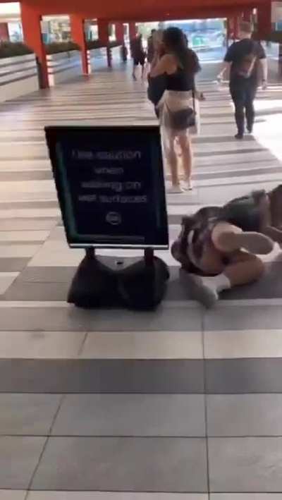 Don&rsquo;t tell her about the sign just film the aftermath