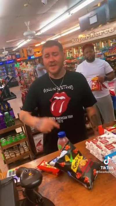 Dude in the back was loving it