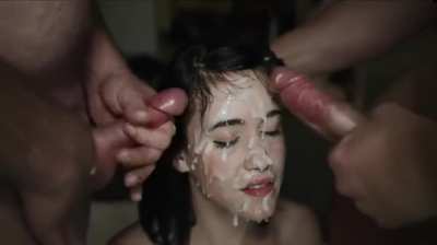 I'm not just a fuck doll, I'm a bukkake gangbang fuck doll! The difference is a lot more cocks and a lot more cum ;)