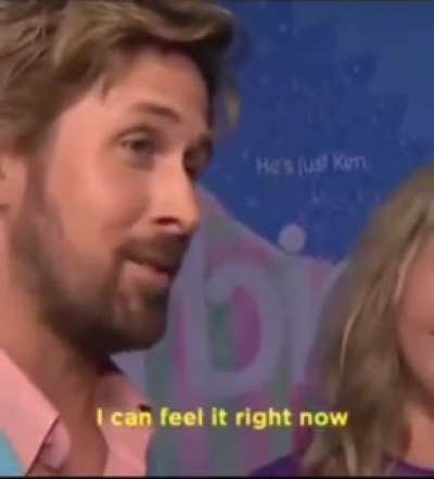 &ldquo;I can feel it inside of you so strong&hellip;you&rsquo;re KENough&rdquo;.