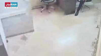 Leaked security camera footage from inside of Evin prison shows abuse of inmates. Hacktivist group "Ali's Justice" has claimed responsibility for the leaking. 1/2