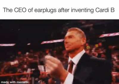 Here comes the money!