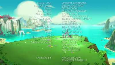 The end credits for The Hardest Thing