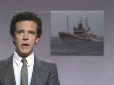 BBC World Service News Emergency News Report regarding the Reemergence of 'Godzilla', circa 1984