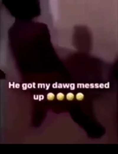 lil nigga didn&rsquo;t deserve that 😭