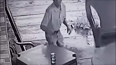 Let me hold my beer while they fight