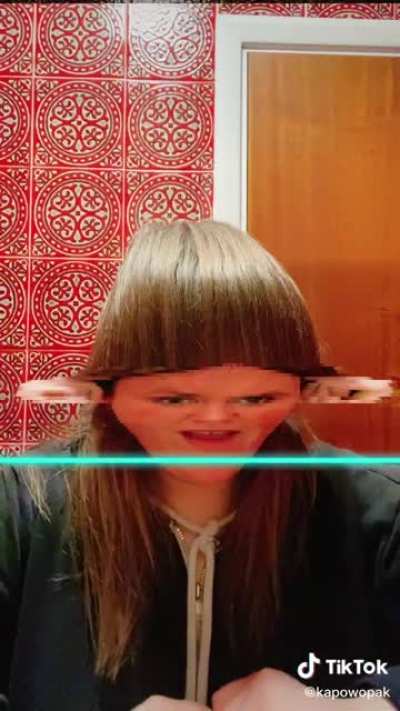 Thanks I hate bangs