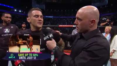 [SPOILER] Main event winner post fight interview