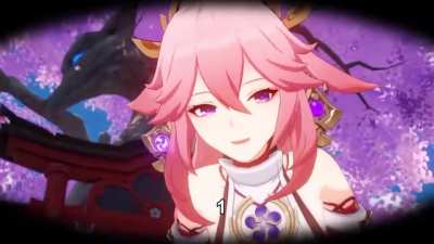 Community reacting when Yae Miko is announced for 2.5...