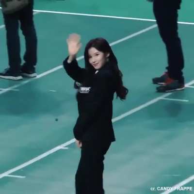 Sana turning around