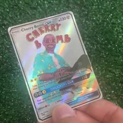 Made Tyler&rsquo;s discography as Pok&eacute;mon cards, what do you think?