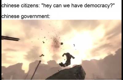 china did a bad reaction