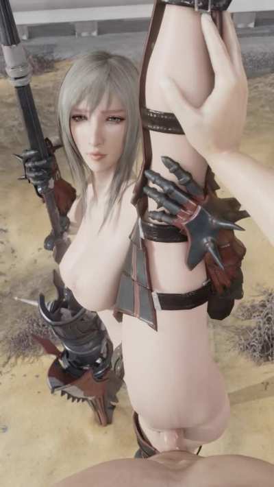 Aranea Highwind Standing Split (Lazy<wbr>Procr<wbr>astin<wbr>ator) [Final Fantasy XV]
