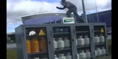 HMFT after skating off a building