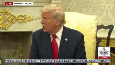 "We had the largest gain in the stock market in history in every single category last week," Trump has said