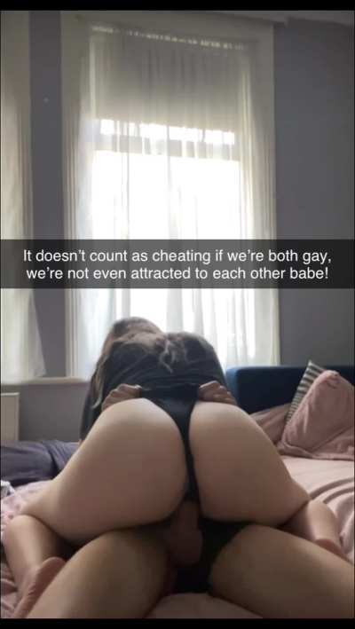babe it&rsquo;s not cheating, it&rsquo;s literally just sex