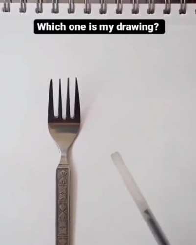 Pause and take a moment to identify the painted one. Don't forget to rate me. 🙂 It took me 16 hours