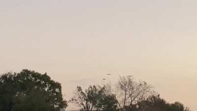Flyover Heading Over to RayJay