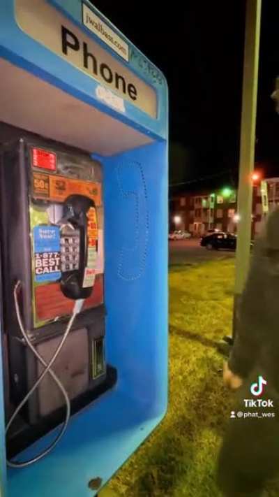 Secret pay phone hack