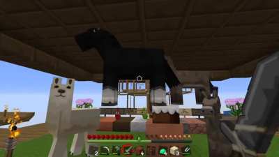 Cake horse