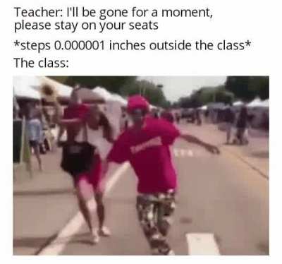Laughs in online school