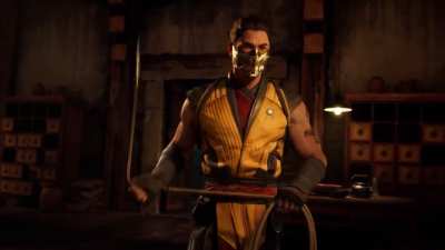Bi-Han demonstrating how his clan are &ldquo;as silent as the night&rdquo;