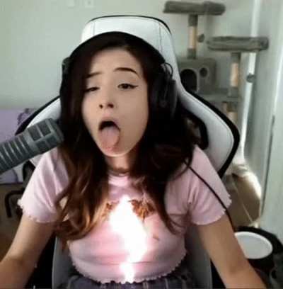 Tongue out