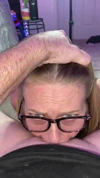 Deepthroat training. Ladies take notes 📝💯🔥