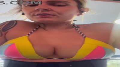 "Beachfront Bikini Workout" - Casal DnaGet ready for a steamy beachfront adventure with Casal Dna as they take their workout to the next level in this sensual video. Wearing nothing but a skimpy thong bikini, they engage in an intense training session at 