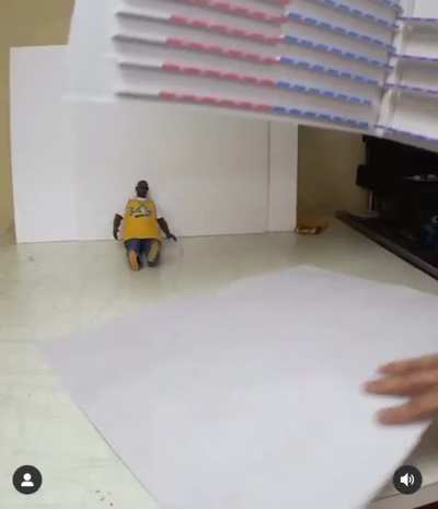 Biggie videogame diorama