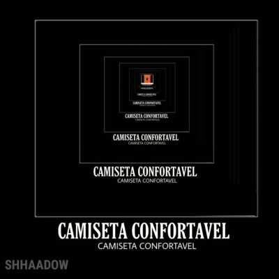Camiseta confortável
